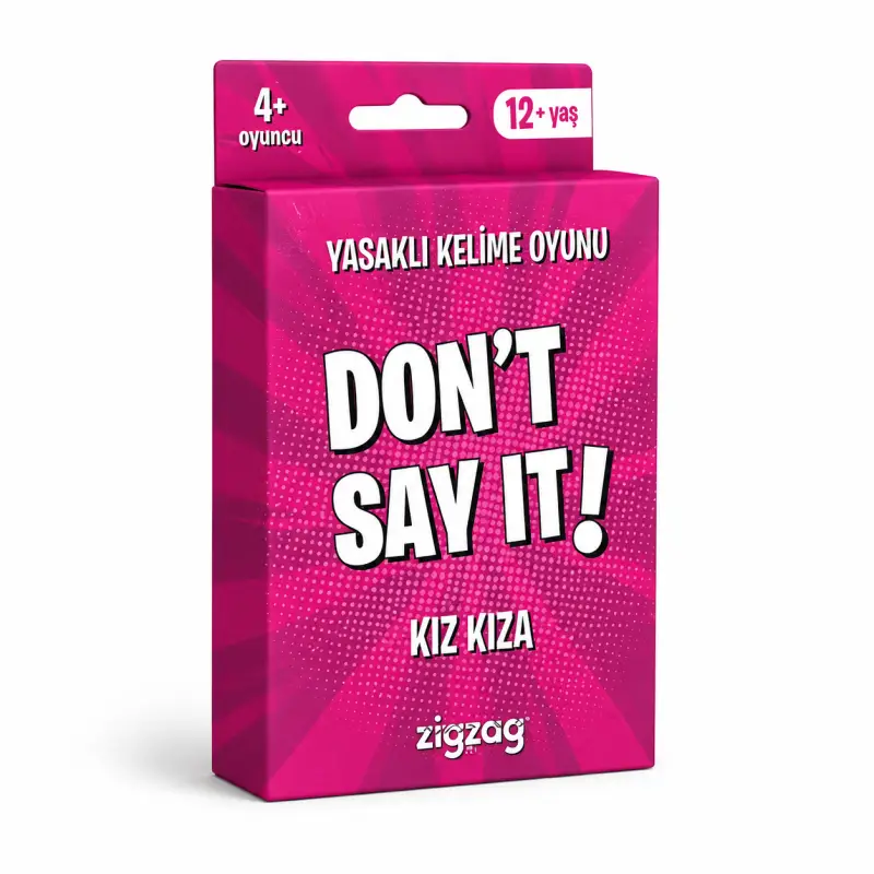 Don’t Say It Kız Kıza Yasaklı Kelime Oyunu - Toptan Parti Malzemesi