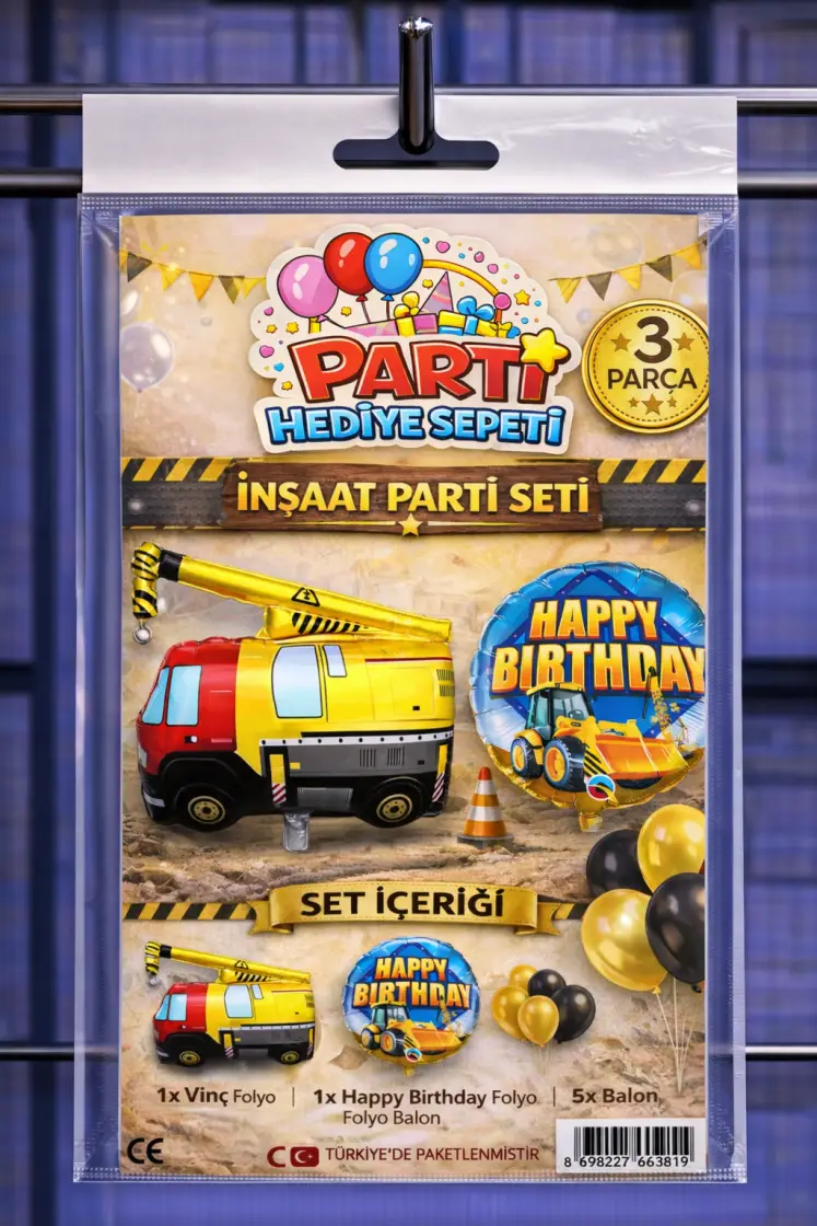 İnşaat Mini Parti Seti toptan parti malzemesi