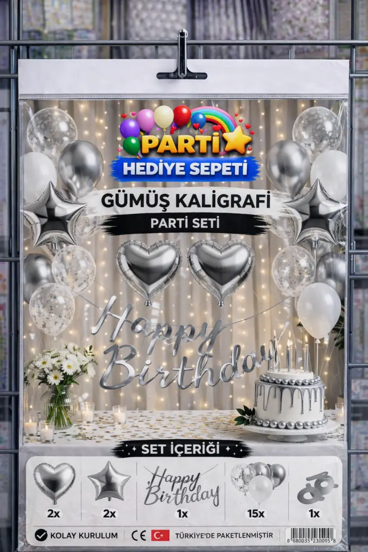 Gümüş Kaligrafi Parti Seti toptan parti malzemesi