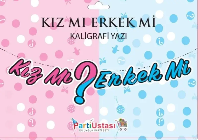 KOREOGRAFİ YENİ BANNER CİNSİYET - Toptan Parti Malzemesi