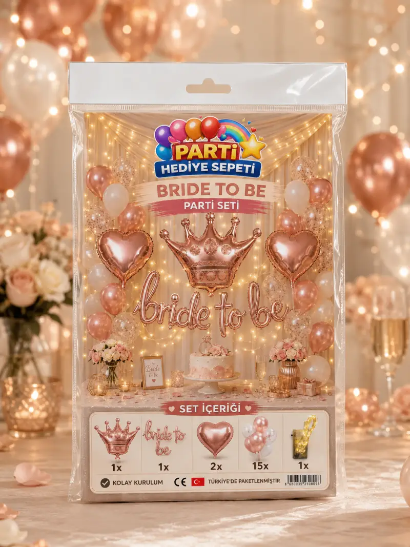 Bride To Be SET01 - Toptan Parti Malzemesi