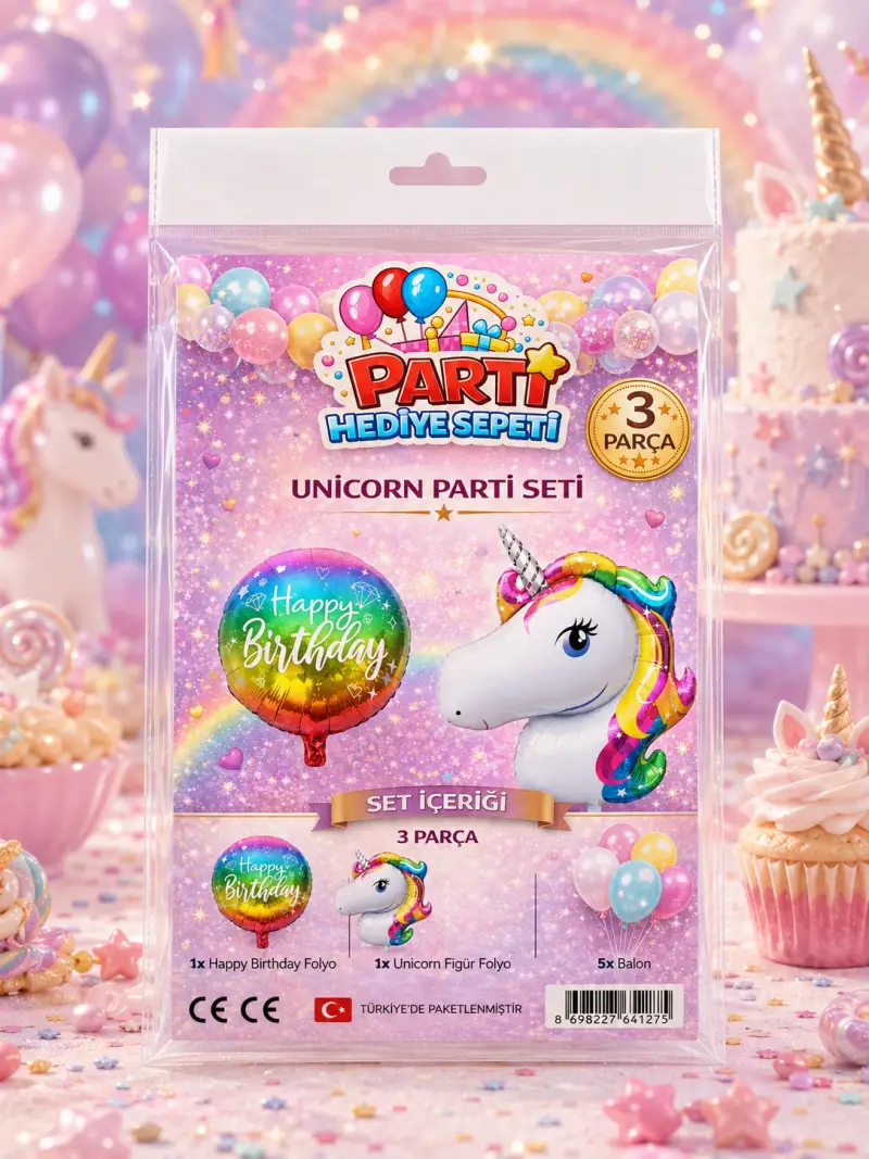 Unicorn Mini Parti Seti
