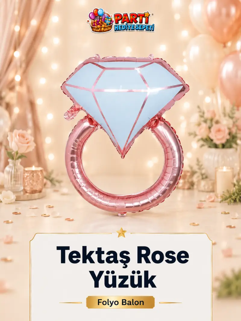 Tektaş Rose Yüzük