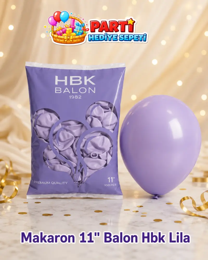 Makaron 11" Lila Balon (HBK)