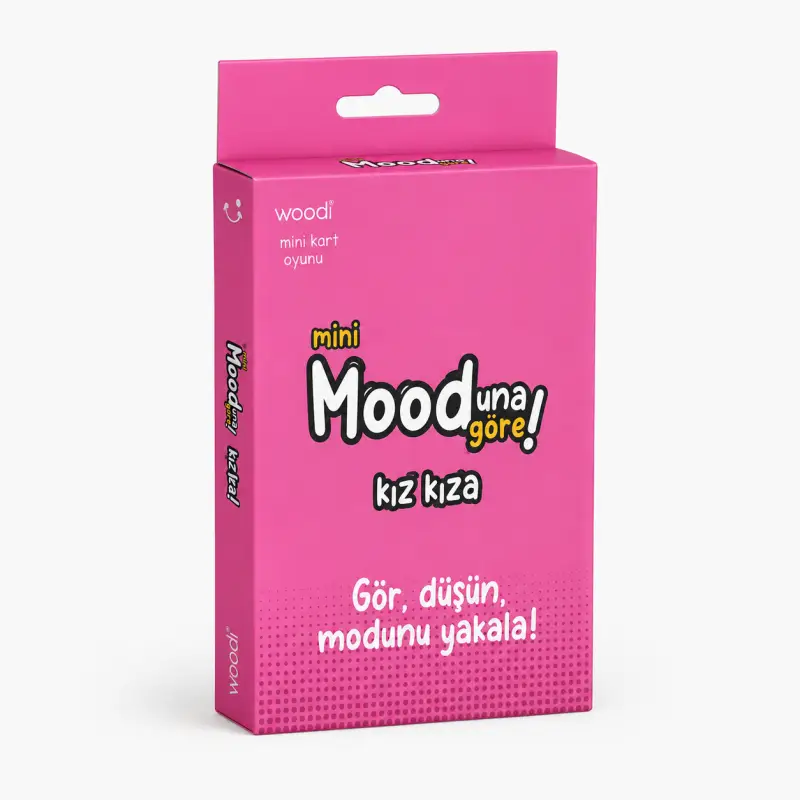 Mood’una Göre Kız Kıza Gör Düşün Modunu Yakala Mini Kart Oyunu - Toptan Parti Malzemesi