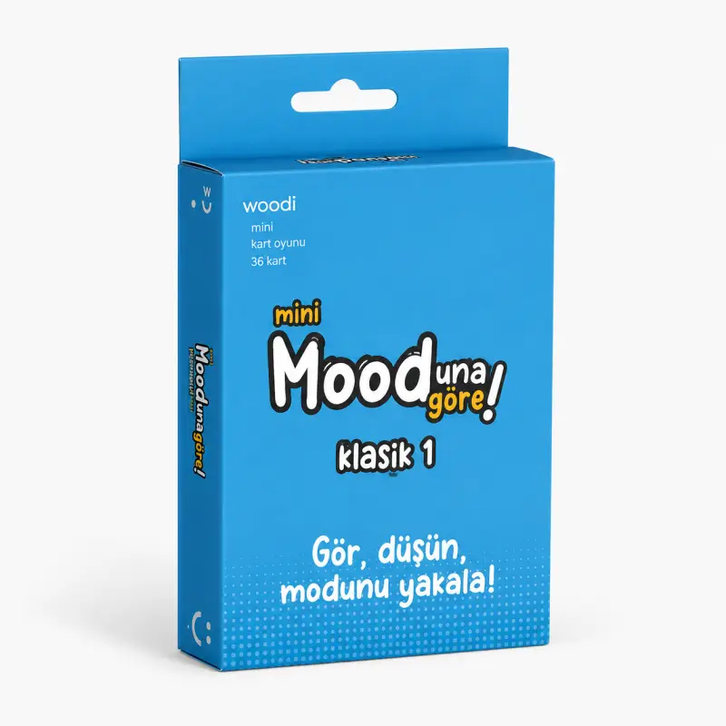 Mood’una Göre Klasik 1 Mini Kart Oyunu - Toptan Parti Malzemesi
