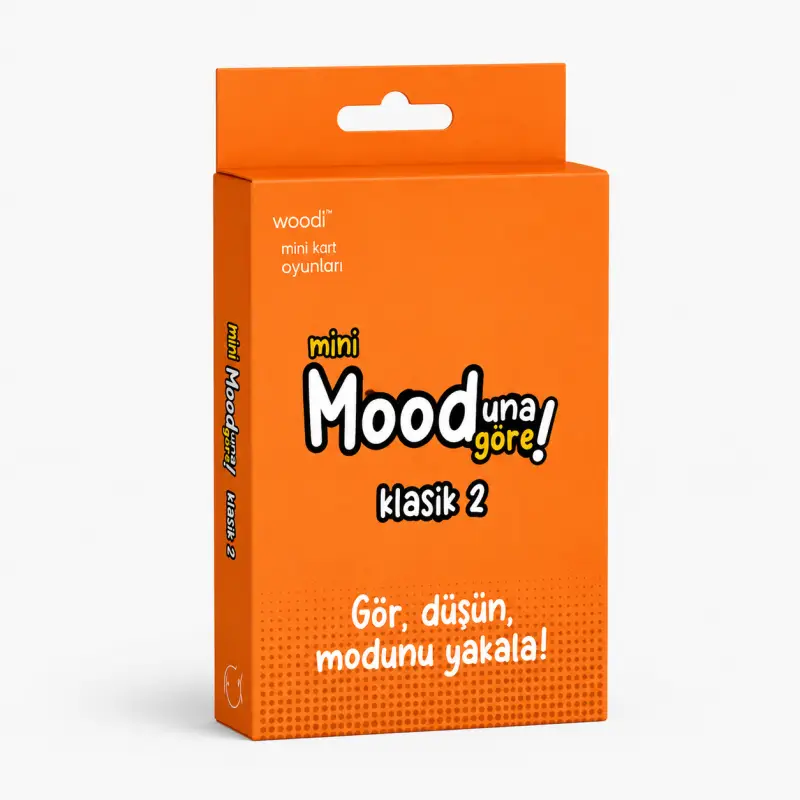 Mood’una Göre Klasik 2 Gör Düşün Modunu Yakala Mini Kart Oyunu - Toptan Parti Malzemesi