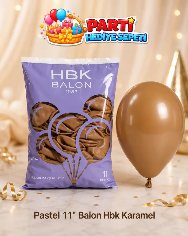 Pastel 11" Karamel Balon (HBK)