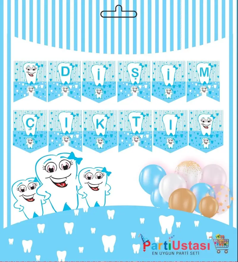 YAZI ZARF BANNER DİŞ MAVİ